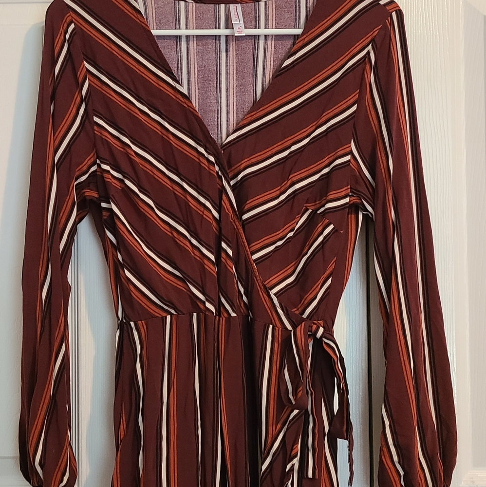 Xhilaration Loose fitted Wrap Dress